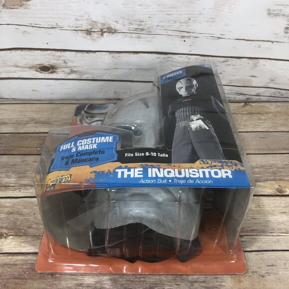 NEW Disney Star Wars Rebels The Inquisitor Action Suit Sith Full Costume & Mask - Picture 9 of 9